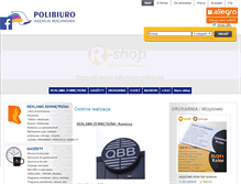 Tablet Screenshot of polibiuro.pl
